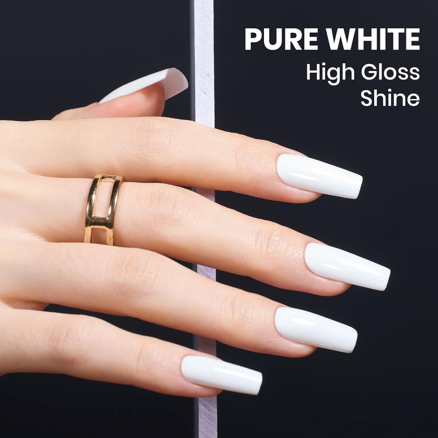 Beetles gel polish application glide provides smooth coverage in 1–2 coats.