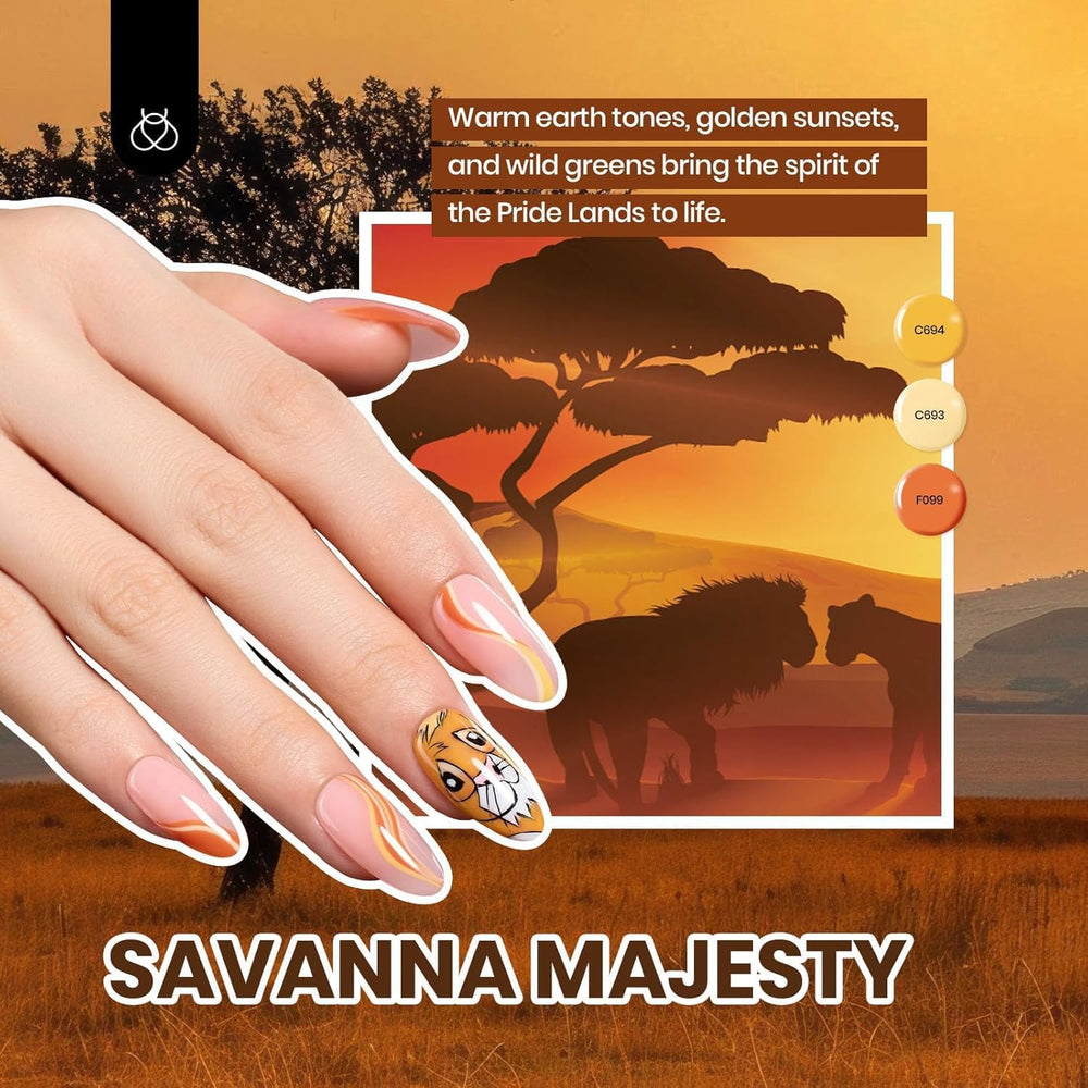 Beetles Gel Nails on hands showcase long-lasting color after curing.