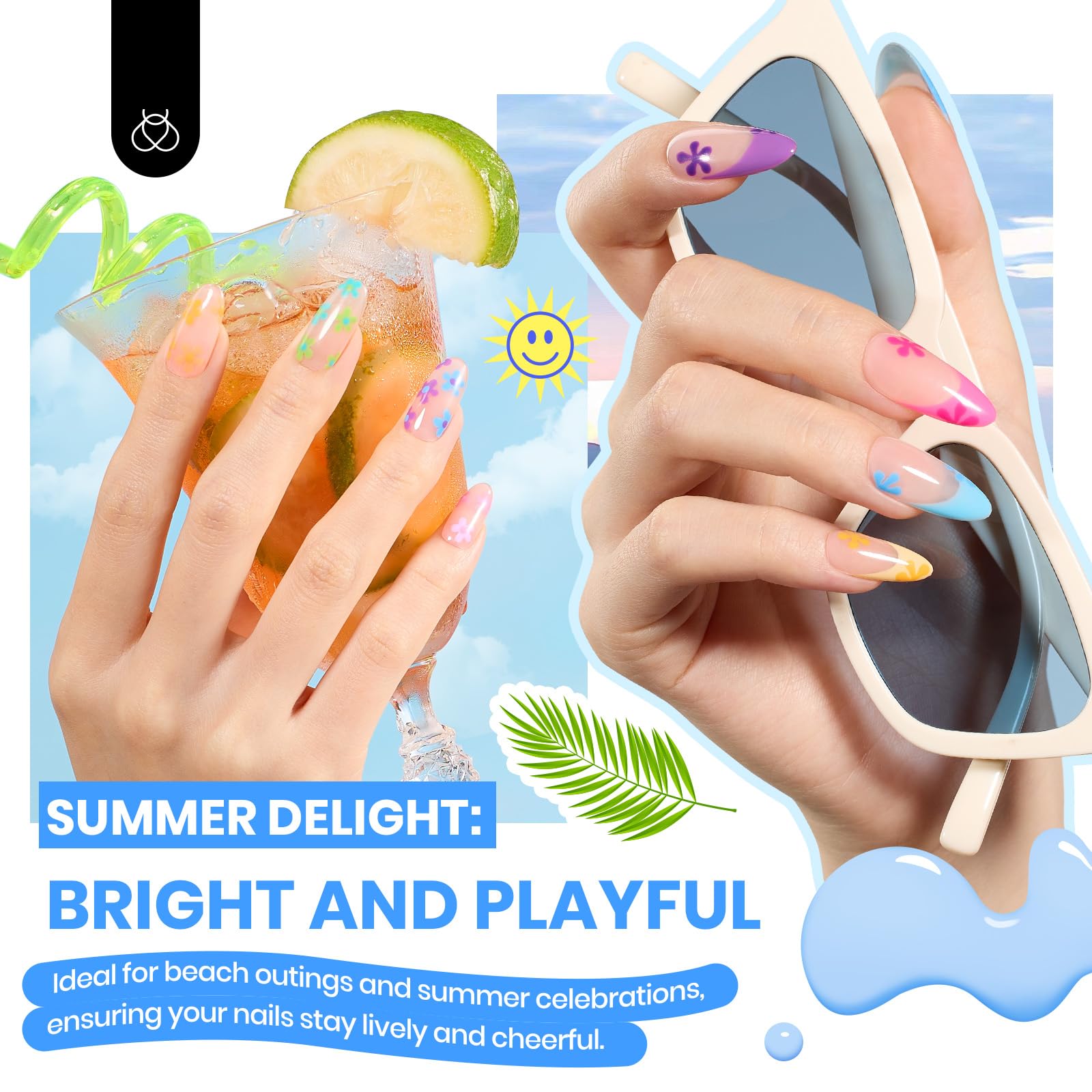 Beetles nail tools set helps complete manicures at home with professional results.