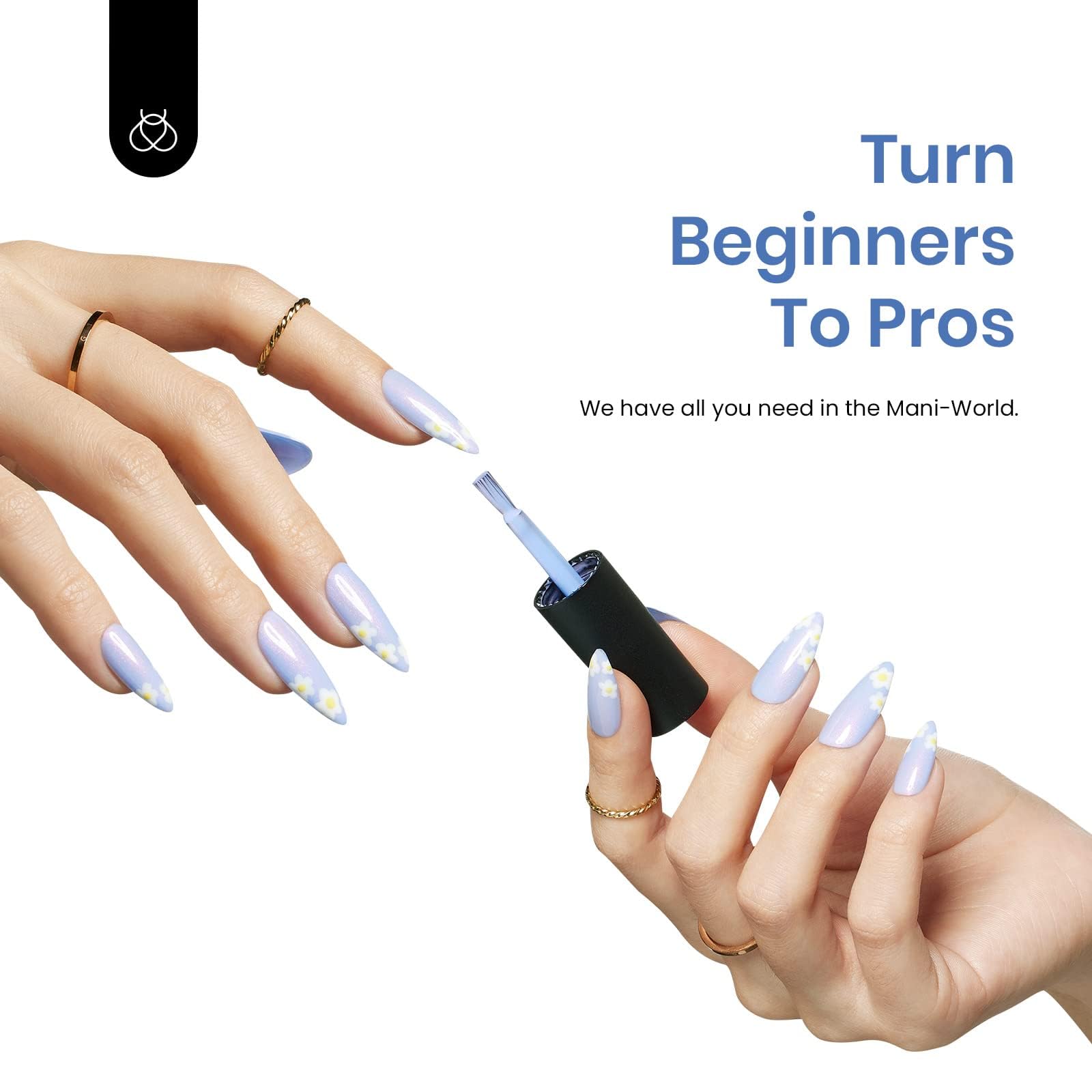 Beetles Gel Nail Polish Lavender bottle offers soothing hues and refined nails.
