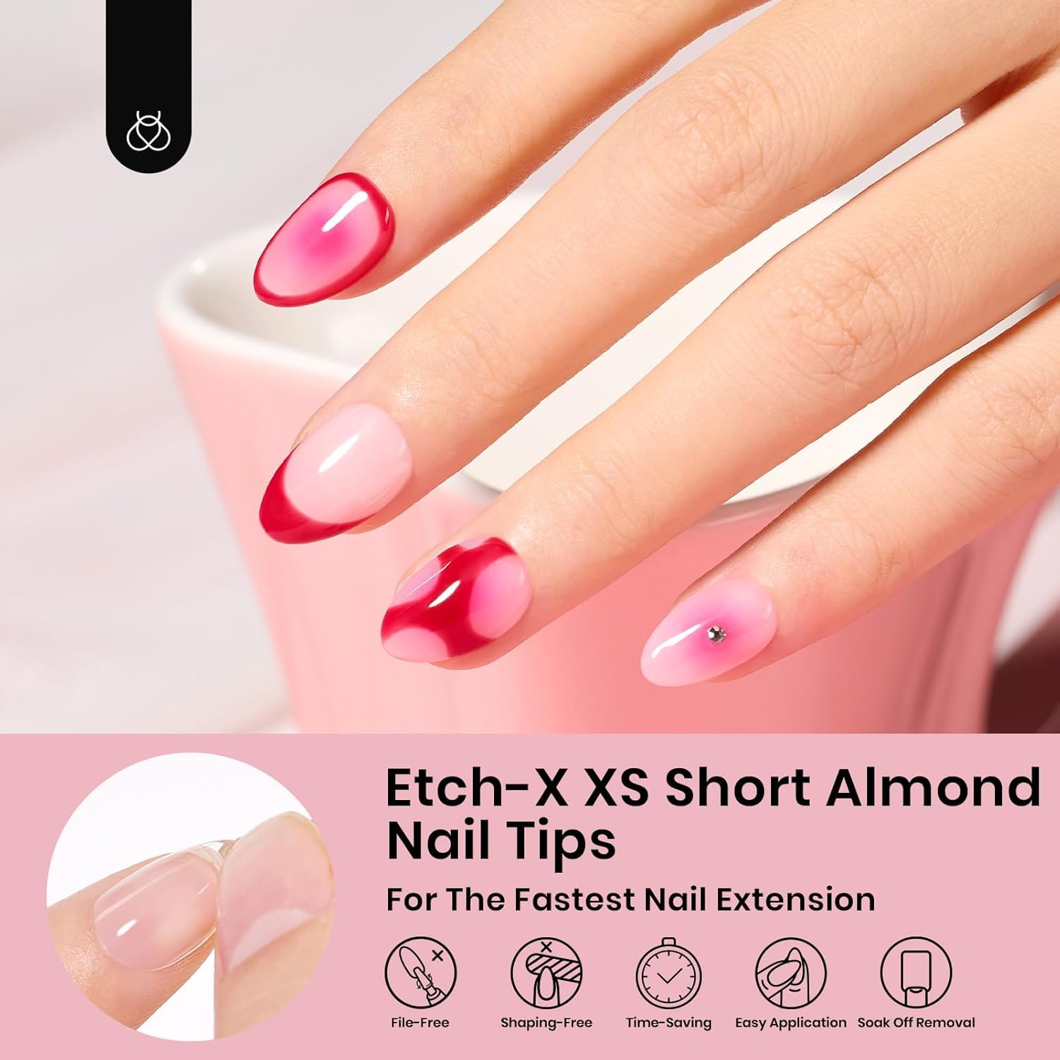 Beetles Gel Nail Tips DIY mani with at-home kit