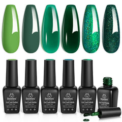 Beetles Gel Polish avocado green swatch for a smooth, salon-like finish.