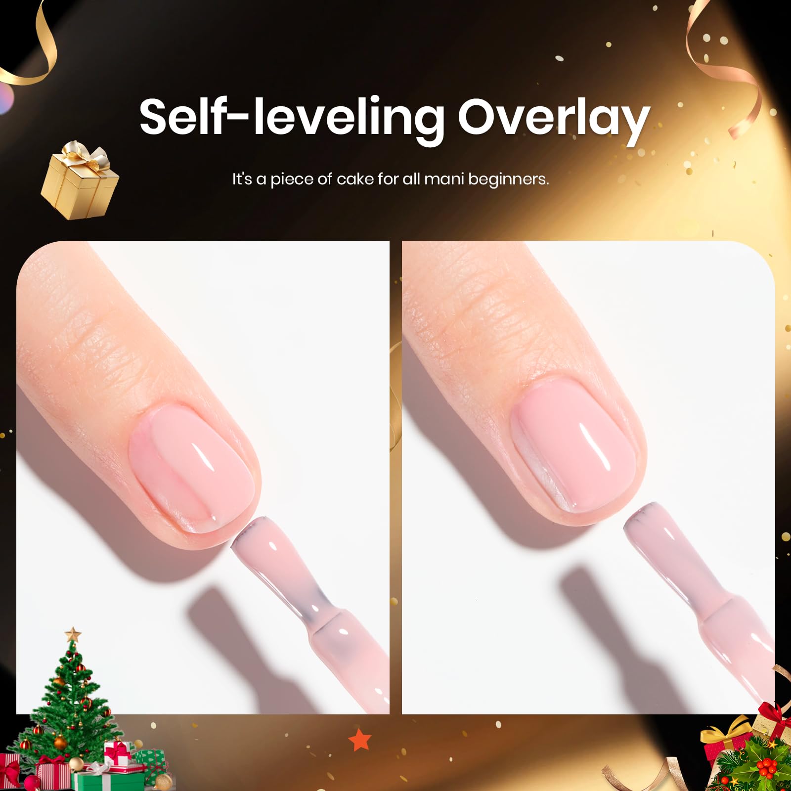 Beetles Gel Polish beginner-friendly base application for easy DIY nails.