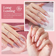 Beetles Gel Polish bottle close-up displaying shade code 683 for precise color match.