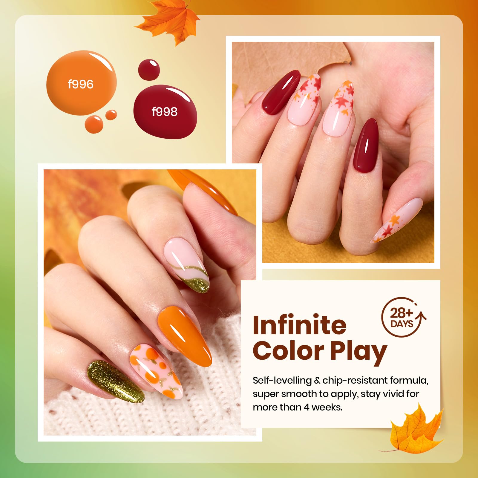 Beetles Gel Polish Burgundy Red Collection showcases rich color for elegant manicure.