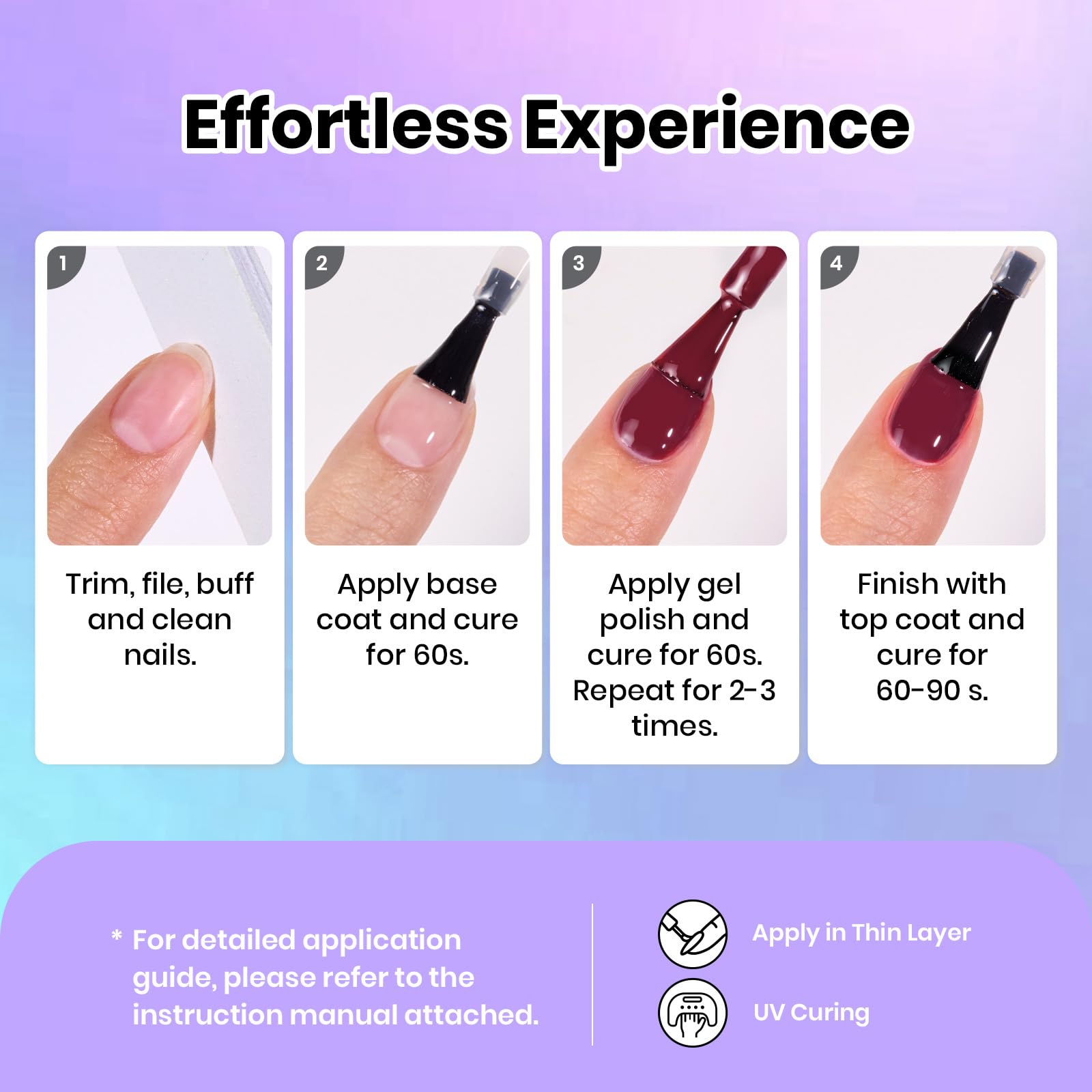 Beetles Gel Polish color swatches showcase 36 hues for seasonal looks.