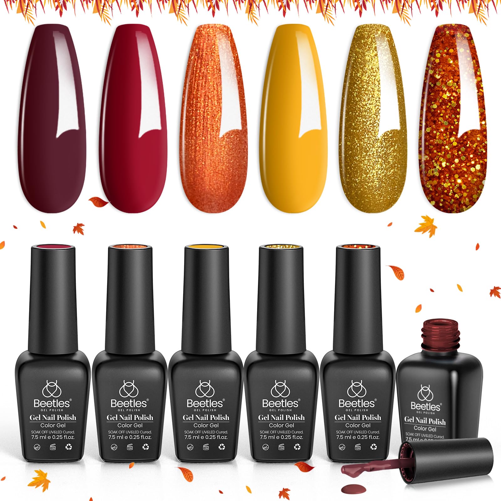 Beetles Gel Polish cruelty-free packaging with Leaping Bunny badge