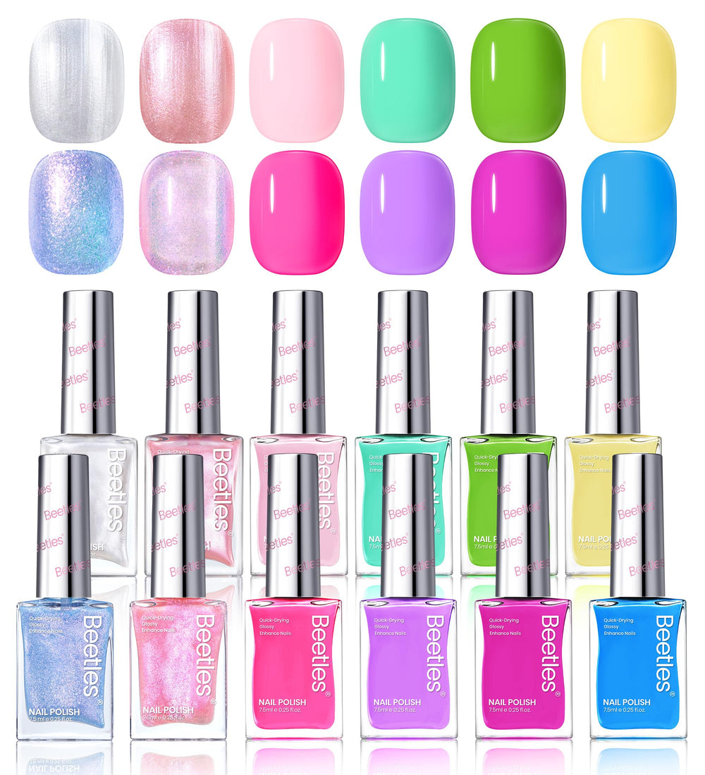 Beetles Gel Polish daily manicure ready kit for home or travel use.