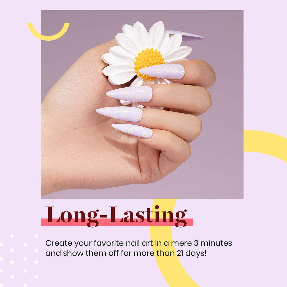 Beetles Gel Polish on natural nails for salon-quality at home.
