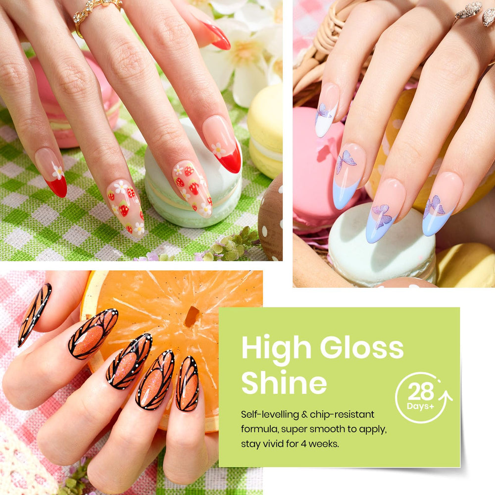 Beetles Gel Polish long-lasting finish stays vibrant with proper curing.