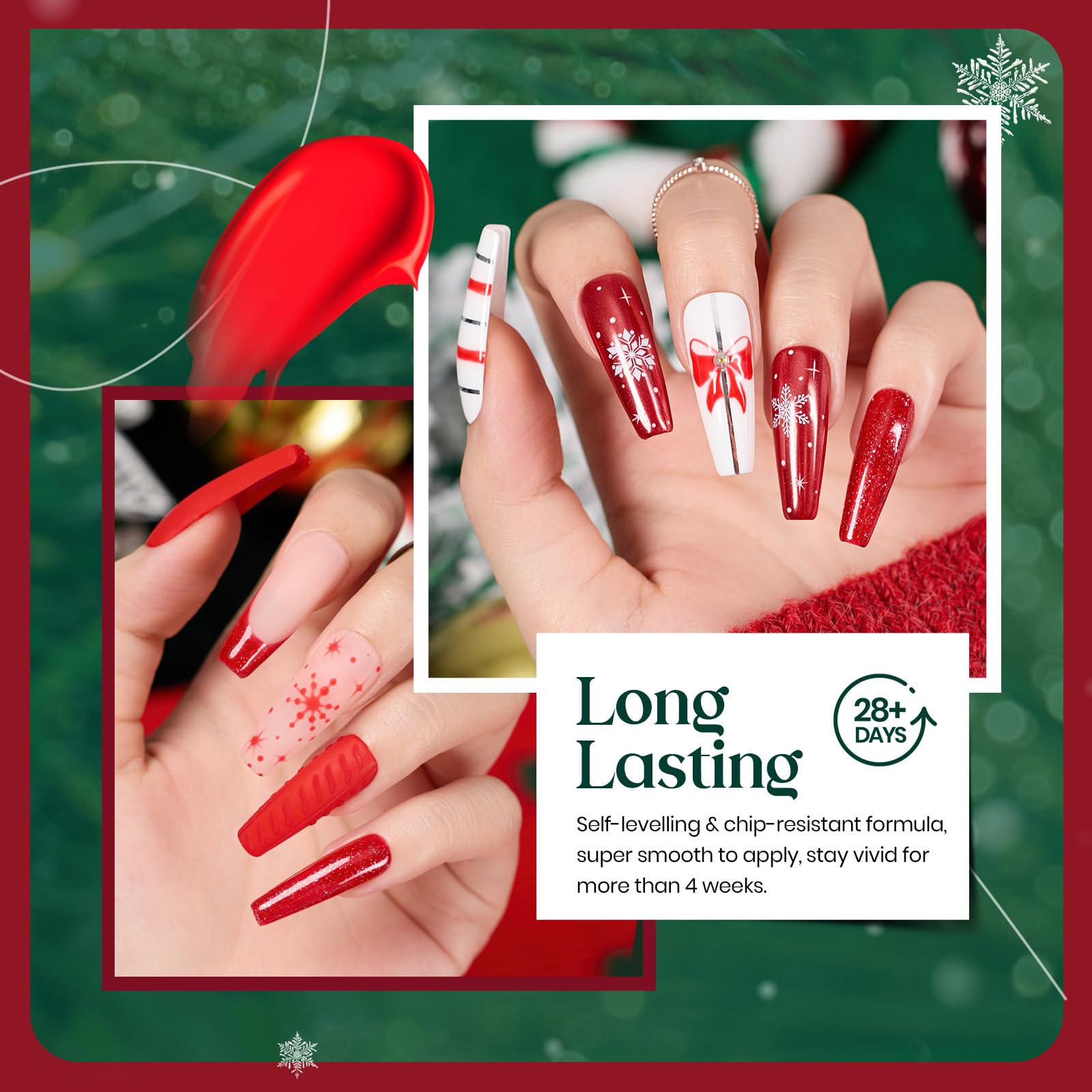 Beetles Gel Polish Eif Collection Destellos: efecto brillante para look festivo