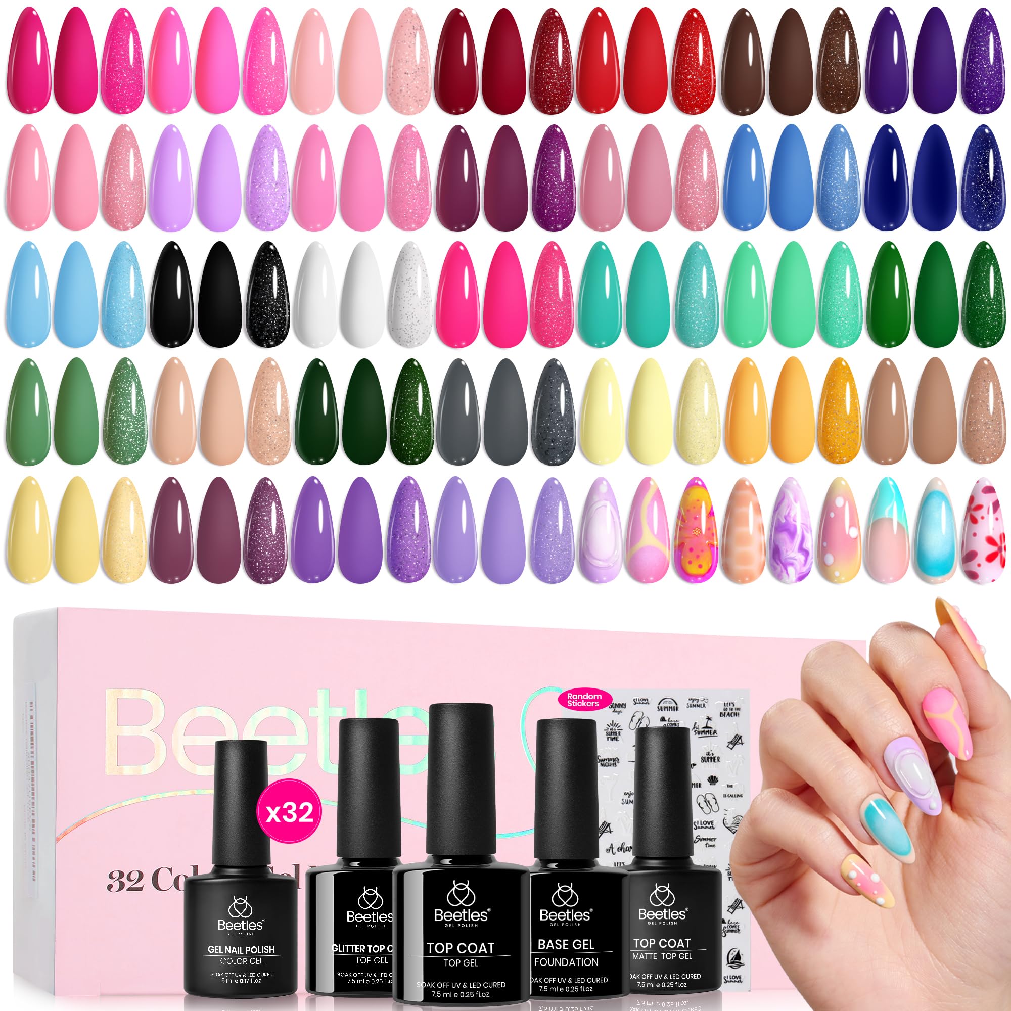Beetles Gel Polish gift box ready for gifting