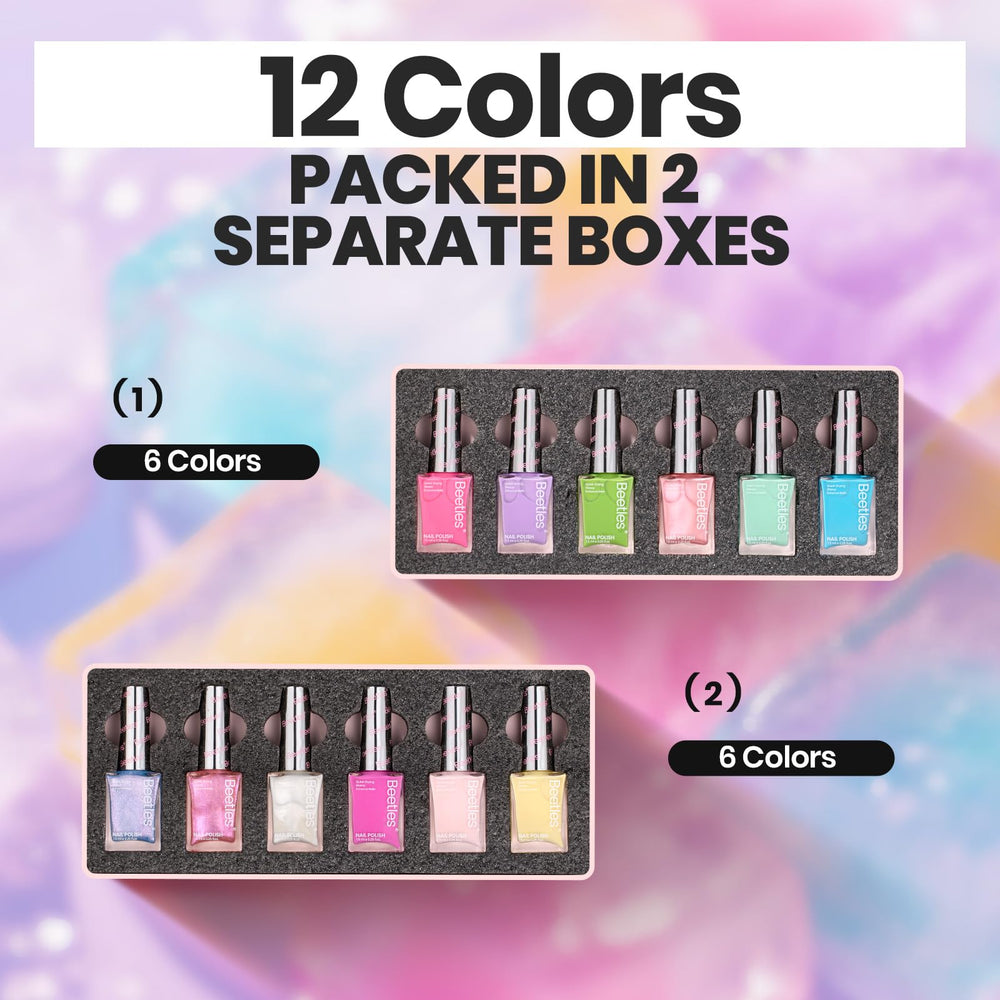 Beetles Gel Polish gift set packaging is ideal for nail art lovers.