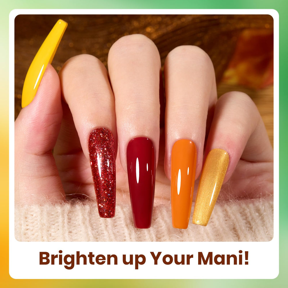 Beetles Gel Polish Green Glitter bottle highlights festive sparkle for holiday nails.