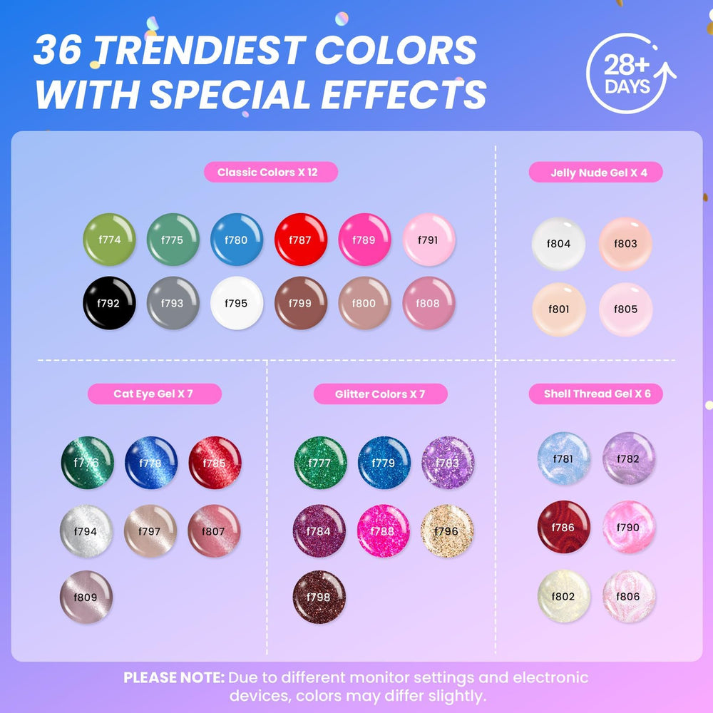 Beetles Gel Polish Kit 64-count press-on nails for quick styles.