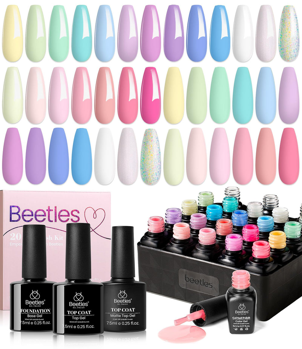Beetles matte top coat creates chic velvet finish.
