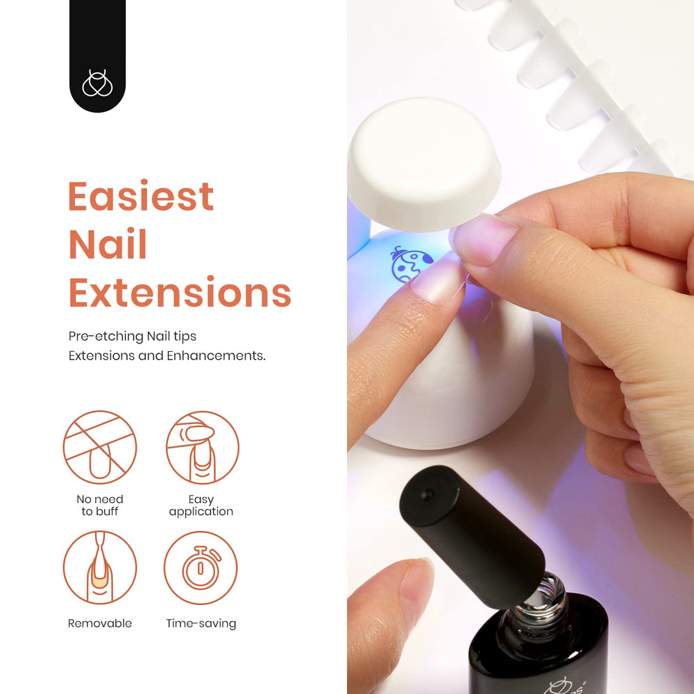 Beetles Gel Polish Nail Extension Kit for at-home mani sessions with easy setup