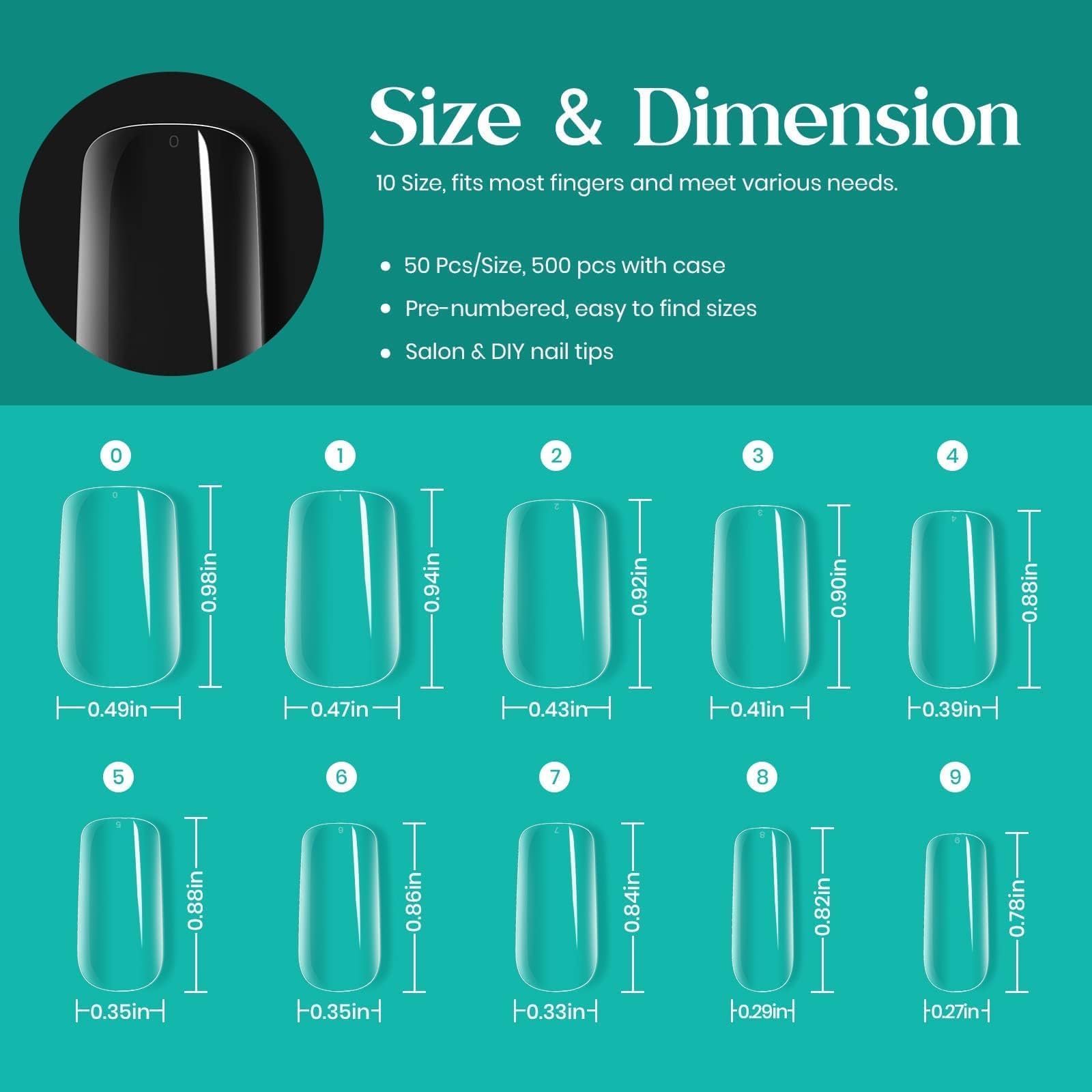 Beetles Gel Polish tips extend nails in minutes, ideal for quick DIY or salon sessions.