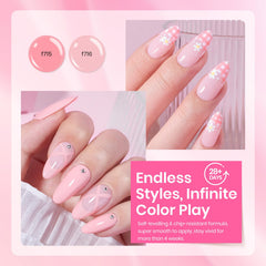 Beetles Gel Polish bottle closeup d953 shows vibrant pink for bold manicure.