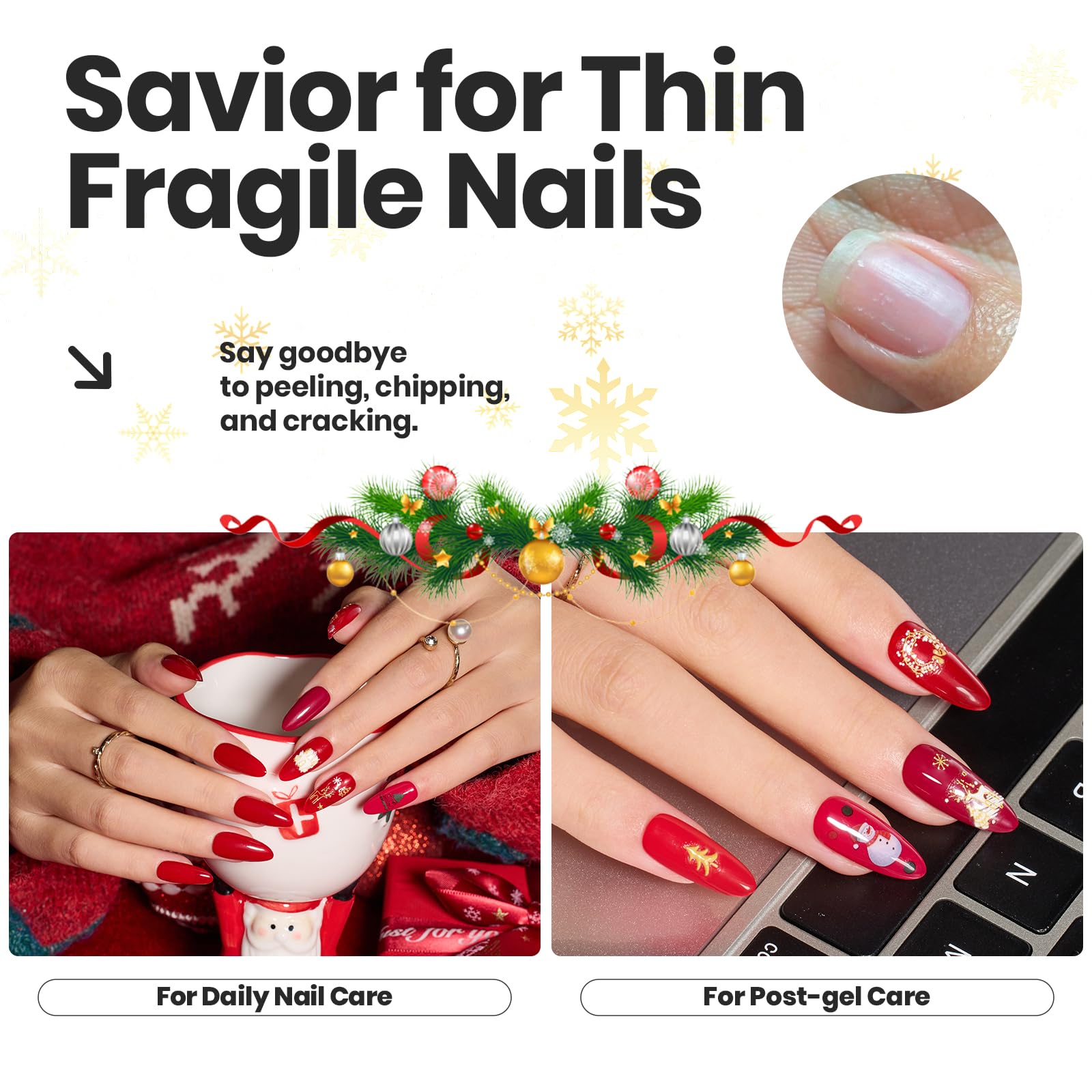 Beetles Gel Polish Blazing Rose high-gloss finish on nails showcases bold, fashion-forward manicure.