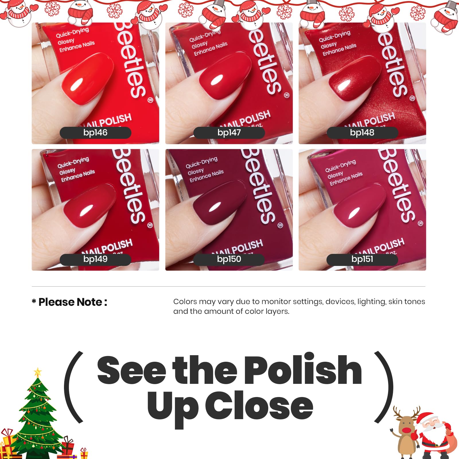 Beetles Gel Polish Blazing Rose packaging image highlights gift-ready set ideal for holidays.