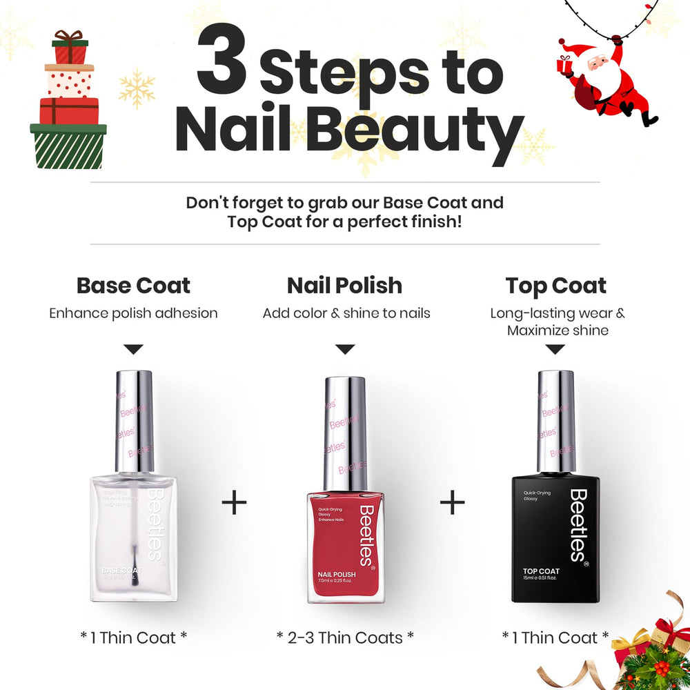 Beetles Gel Polish Blazing Rose remover-friendly design shows easy cleanup after nail art.