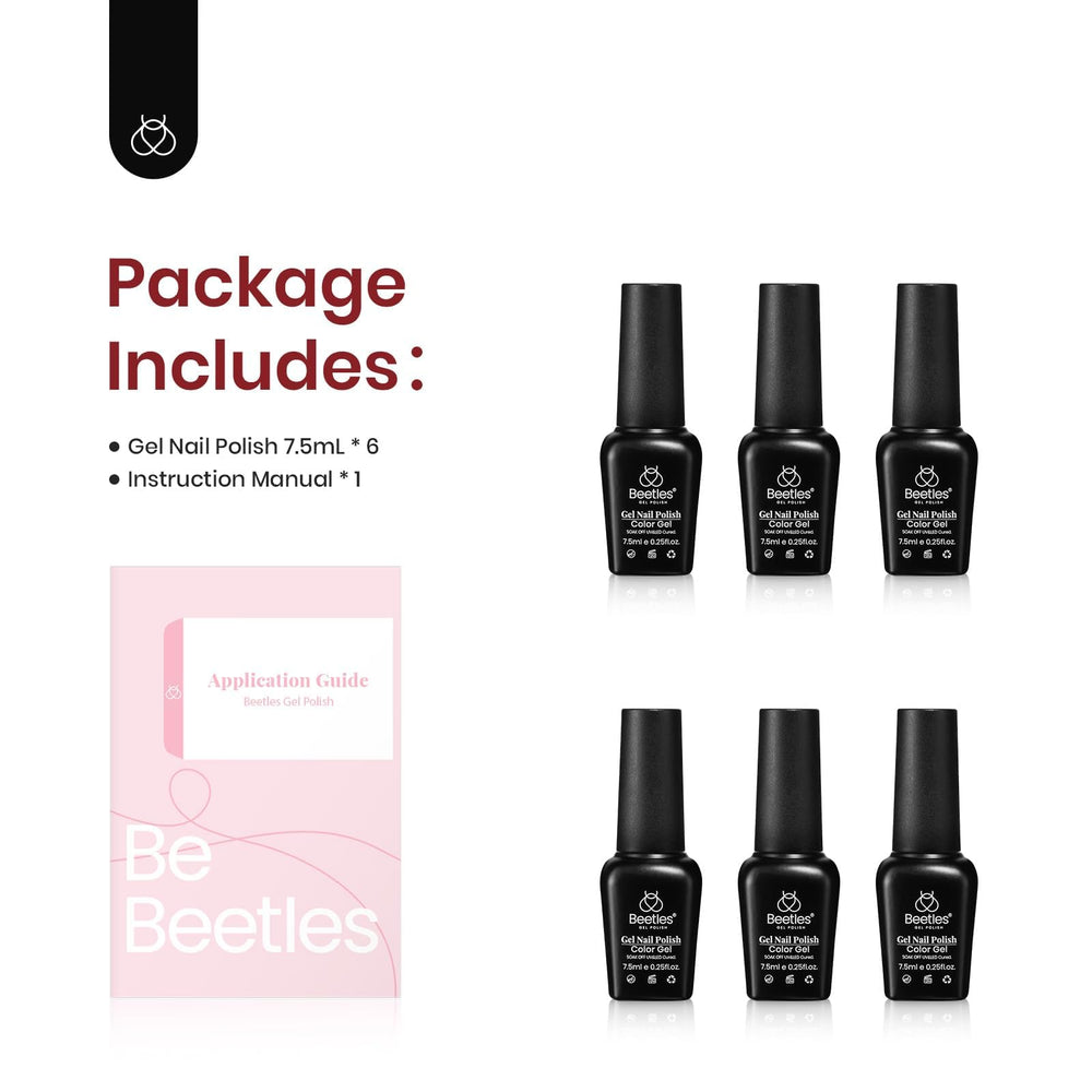 Beetles Gel Polish Ruby Sonatas Glitter adds festive sparkle and versatile layering for party nails.