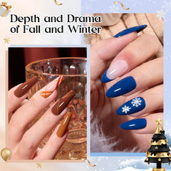 Beetles Gel Polish Seasons Impressions closeup shows quick UV/LED cure for salon-quality results at home.