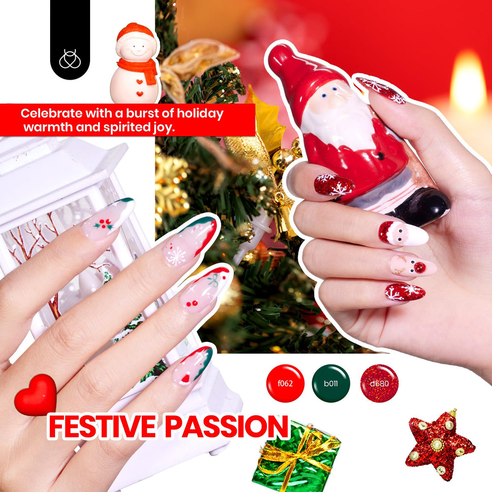 Beetles Gel Polish glitter shades image emphasizes sparkling, festive nail art options.