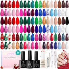 Beetles Gel Polish holiday palette image shows color variety for easy holiday styling.