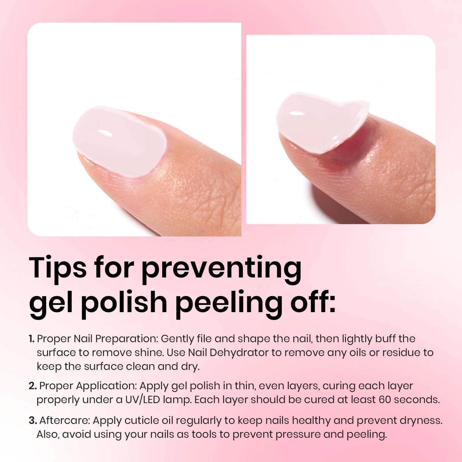 Beetles Gel Polish set in hand, ready for at-home manicure.