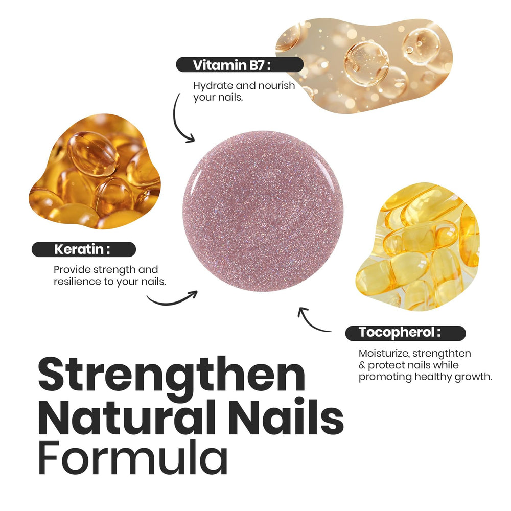 Beetles Gel Polish Set jelly pink nail art offers playful accent options and long-wear appeal.