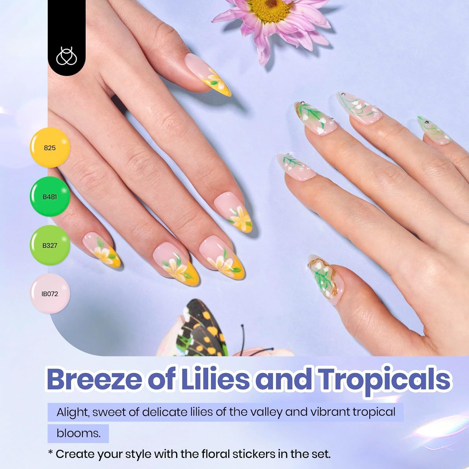 Beetles Gel Nail Polish Set packaging with gift-ready presentation.