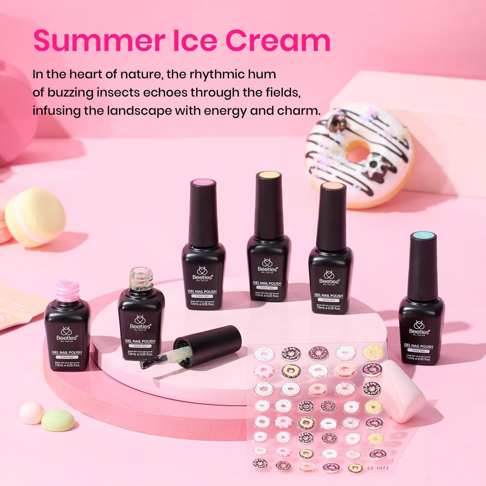 Beetles Gel Polish smooth-application demonstrates easy, streak-free coverage.