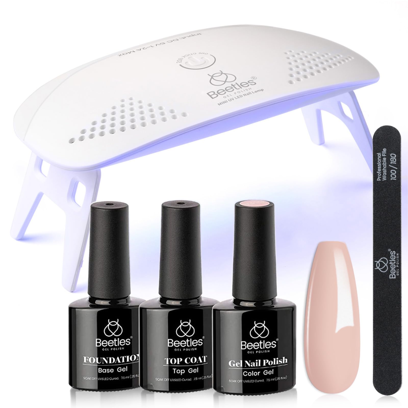 Beetles gel polish swatches with low odor and toxin-free formula