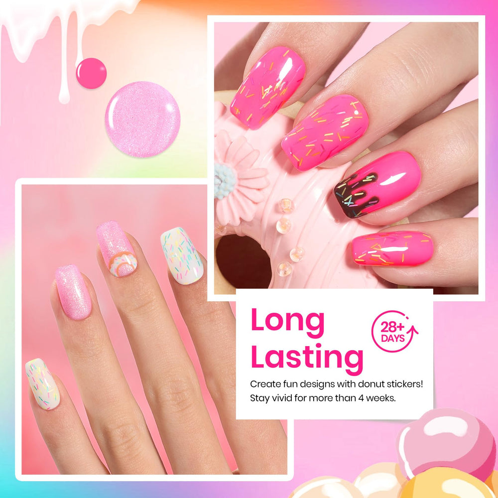 Beetles Gel Polish teal-green-glitter provides bold sparkle for festive designs.