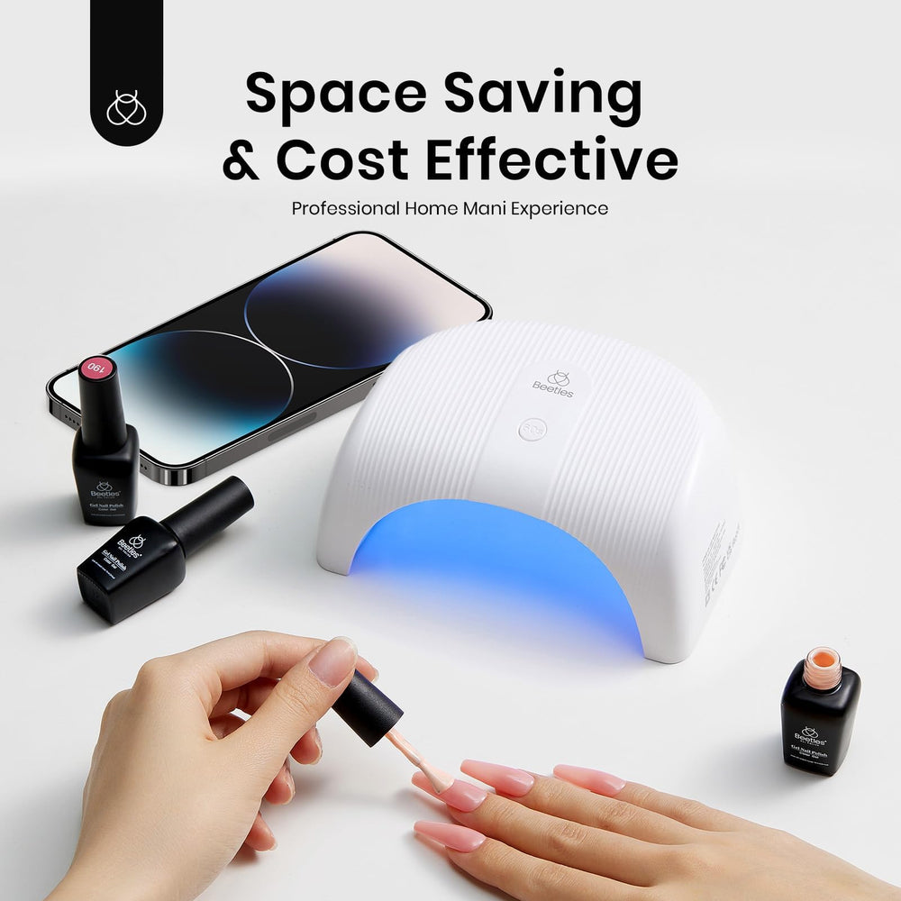 Beetles Gel Polish UV LED Nail Lamp instruction manual supports DIY nails.