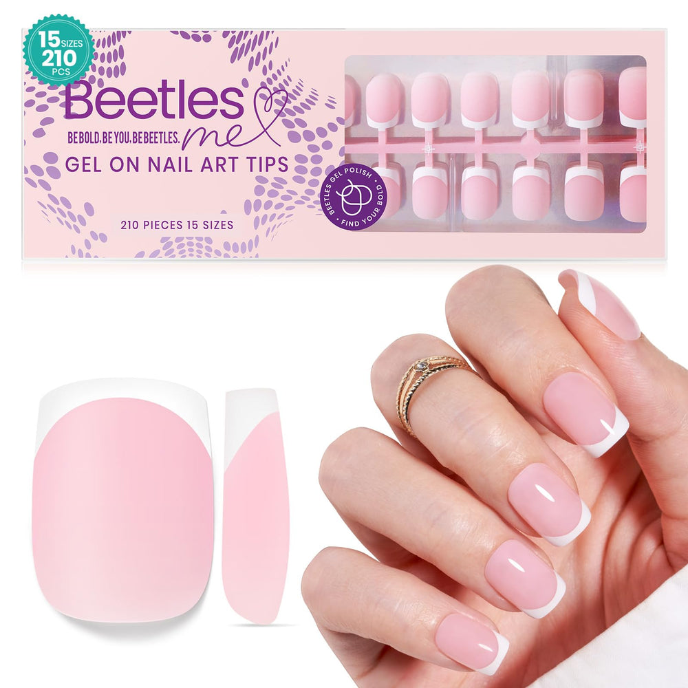 Beetles Gel Polish X Press Plus gift-friendly nails display.