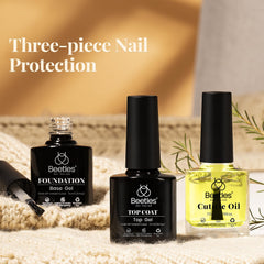 Beetles gel top coat 7-5ml bottle adds durable shine and protection