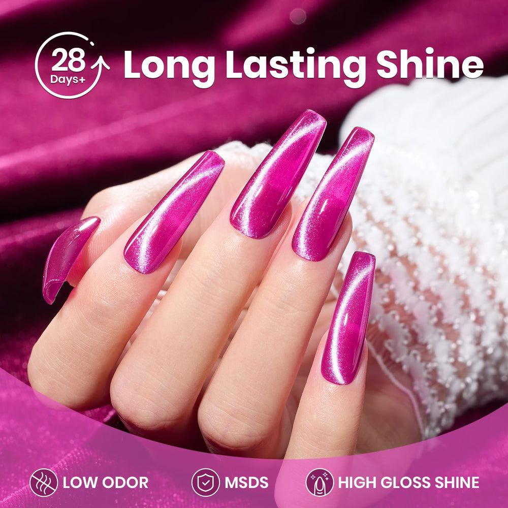Beetles Gel Uñas Rosa Caliente, ideal para regalo de belleza.