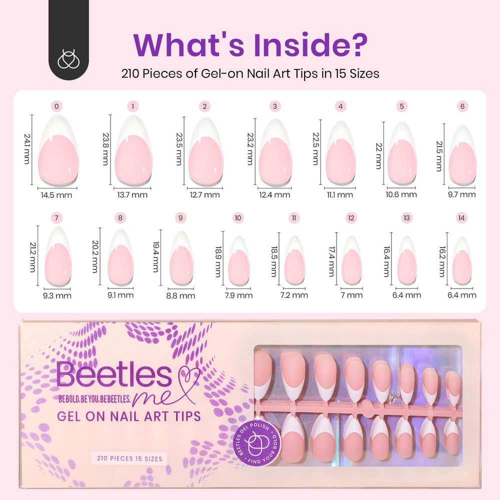 Beetles gift-ready nail art kit for girlfriends and occasions.
