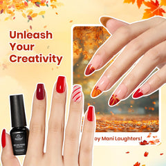 Beetles glitter top coat application demonstrates festive sparkle on nails.