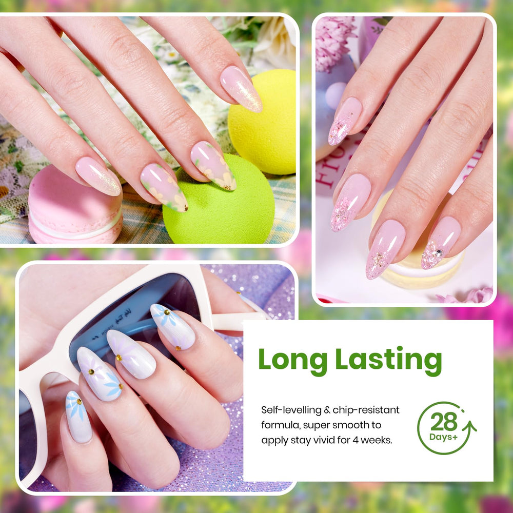 Beetles Glossy Top Coat 1 bottle delivers shiny, salon-quality finish.