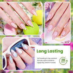 Beetles Glossy Top Coat 1 bottle delivers shiny, salon-quality finish.
