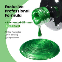 Beetles Green Emerald Gel Nail Polish under UV/LED cure for quick, durable shine.