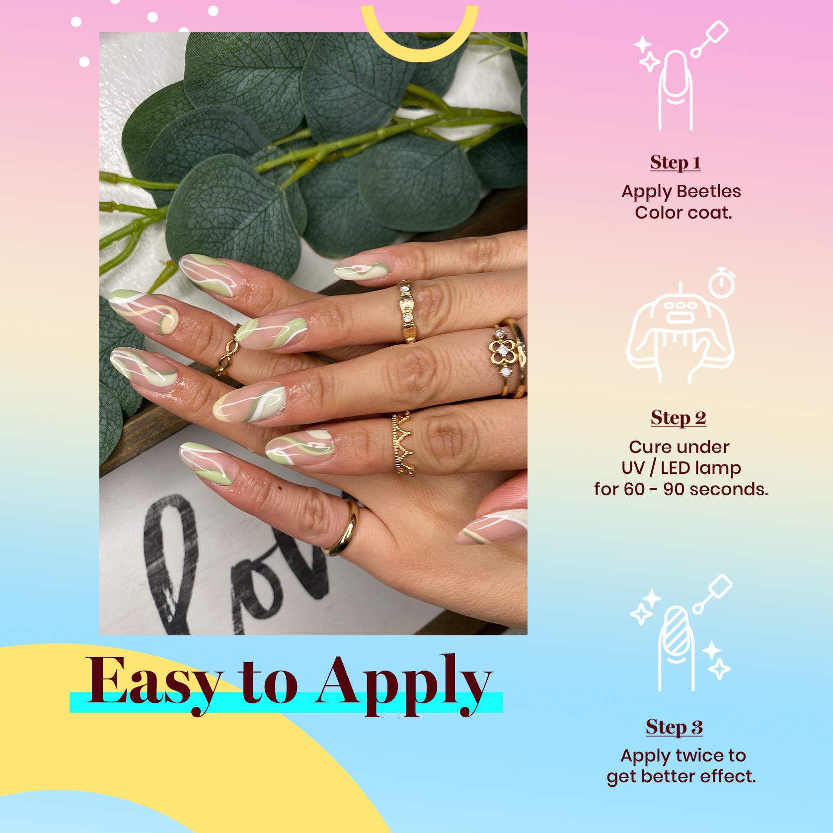 Beetles Green Gel Polish Cecilia Sage wear test hints at durable color with proper prep.
