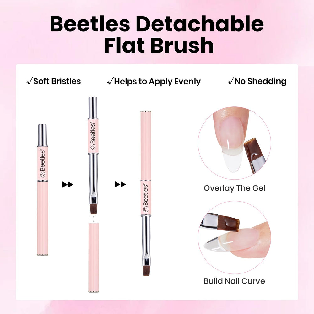 Beetles Hema Free Hard Gel demonstrates flexible yet strong formula for nail durability