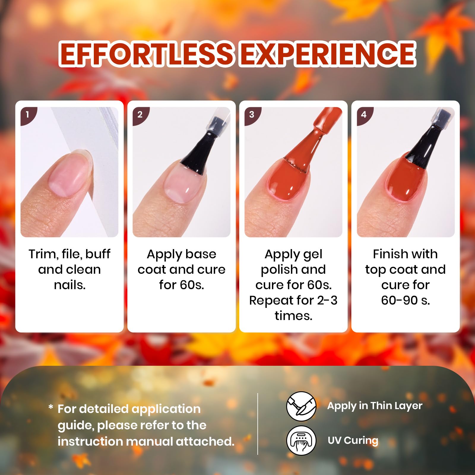 Beetles holiday nails ready-at-home scene suggests cozy winter manicure possibilities.