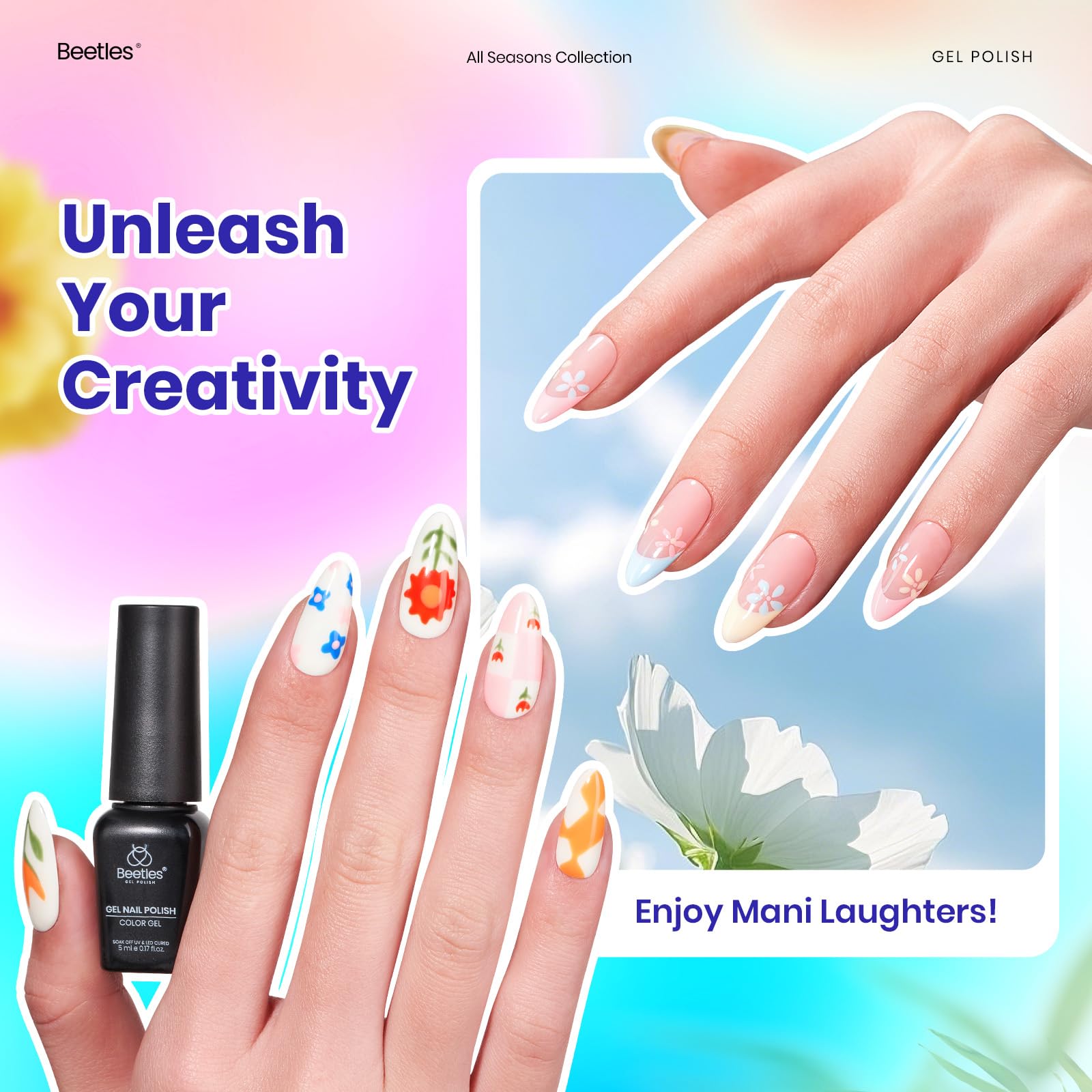 Beetles included tools for convenient at-home manicure
