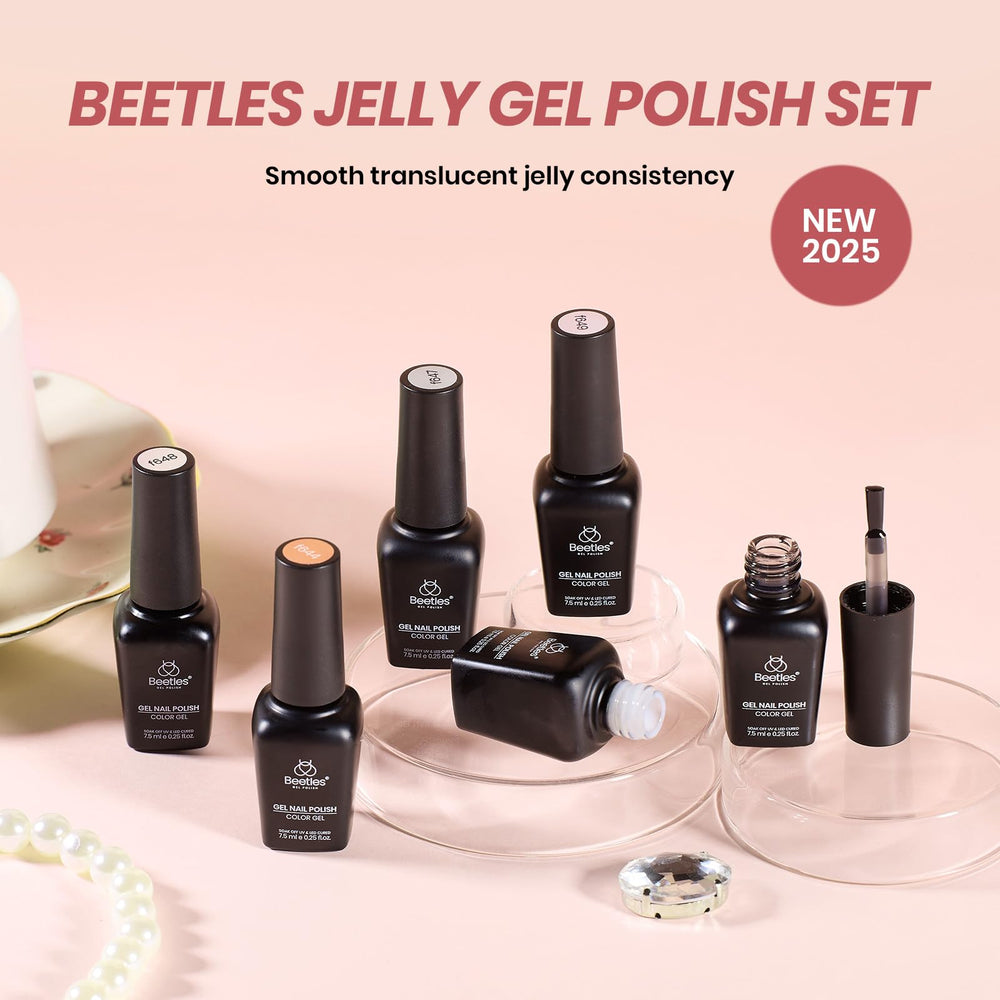 Beetles Jelly Gel Nail Polish gift idea appeals for birthdays and holidays.